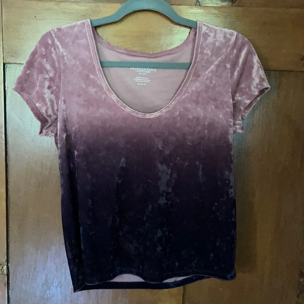Crushed Velvet Ombré American Eagle